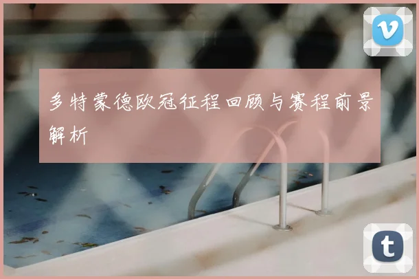 多特蒙德欧冠征程回顾与赛程前景解析